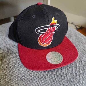 Mitchell & Ness nostalgia Miami Heat hat